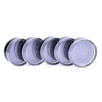 

10ml Empty Refillable Cosmetic Jar Pot Loose Face Powder Sifter Case Powder Box Empty Cosmetic Container Travel