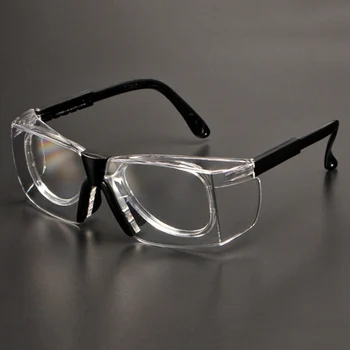 

Work Safety Goggles Anti-Splash Wind Dust Proof Protective Glasses Optical Lens Frame For Research Cycling Eyes Protector