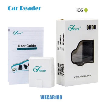 

Viecar ELM327 V1.5 Bluetooth 4.0 for IOS/Android elm327 obd obd2 Car Code Reader Scanner Diagnostic Tool