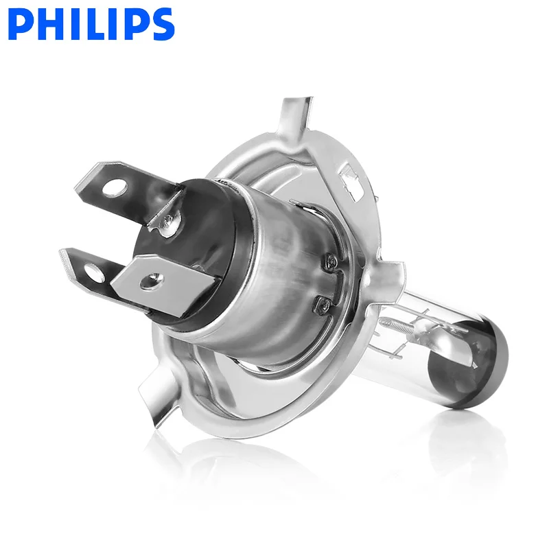 Halogen Headlight Bulb Car Headlights Philips Vision H4 9003 HB2 Standard Car Head Lamp Original Bulb Genuine Halogen Light ECE 12V 60/55W P43t 12342C1 1X