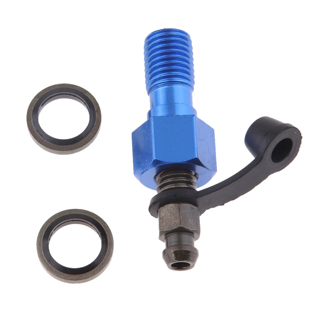 Motorcycl Brake Master Cylinder Brake Caliper Banjo Bolt & Bleed Nipple/Screw for Kawasaki Aluminium Alloy Bolt M10 x 1.25mm brake caliper motor