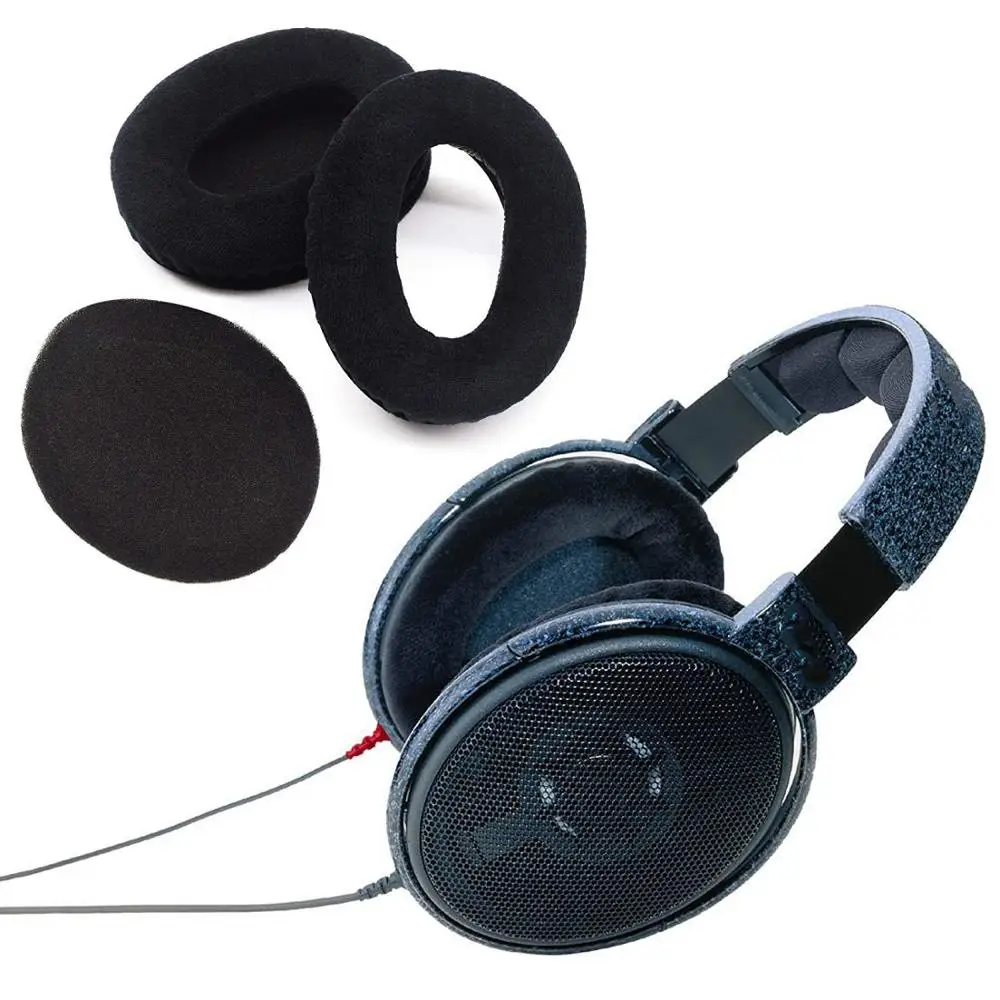 Replacement Ear pad Cushion Cups Cover Earpads for Sennheiser HD545 HD565 HD580 HD600 HD650 Headphones Headband | Электроника