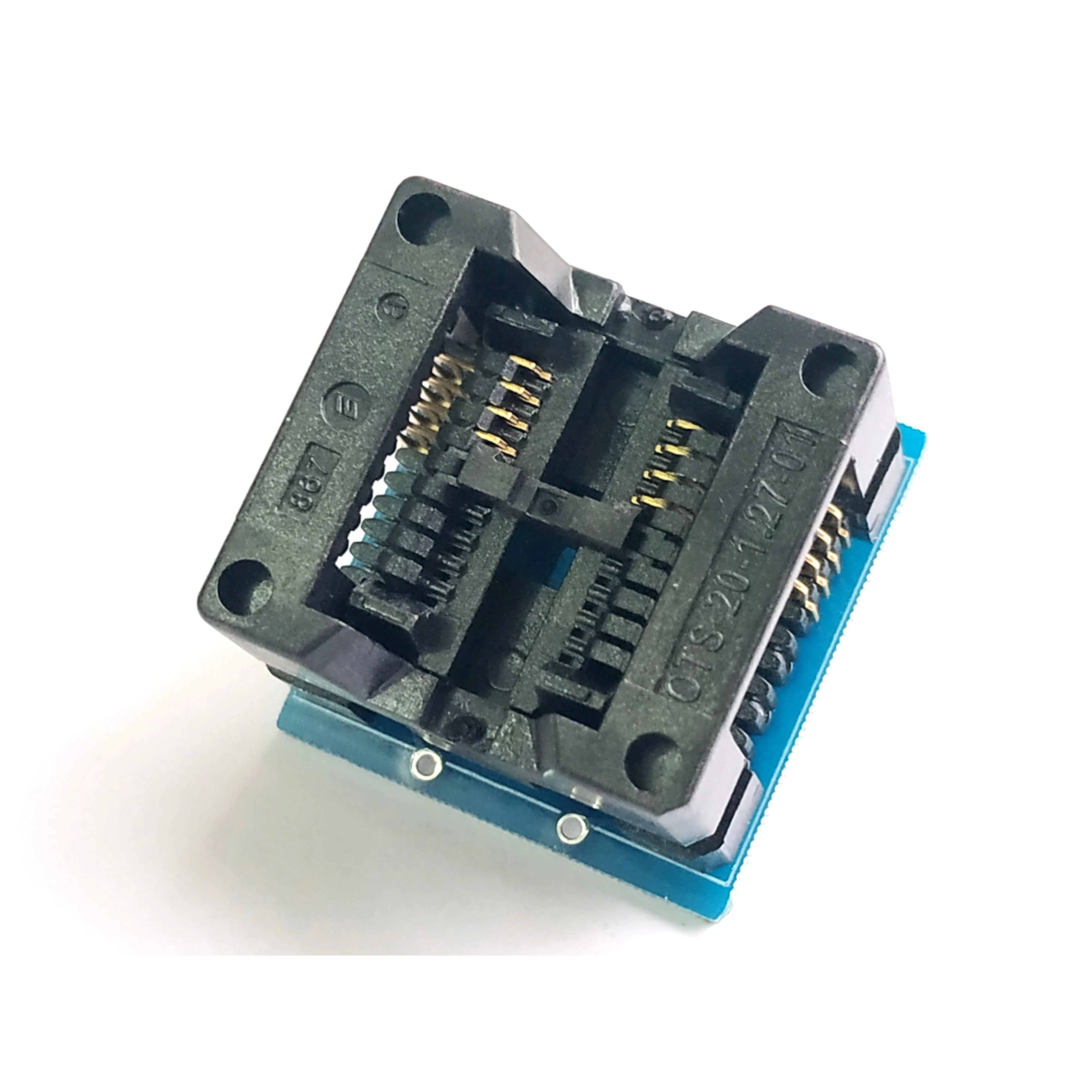 12 шт./лот SOIC8 SOP8 Для DIP8 (200 ~ 208)mil адаптер Socket Programmer для TL866ii ezp2019 top3100 adpters|sop8 to dip8|soic8