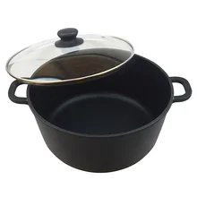 Прочная силиконовая ручка черный товары для дома жесткое анодированное антипригарное кухонное кастрюля практичная Полезная Индукционная база кастрюля