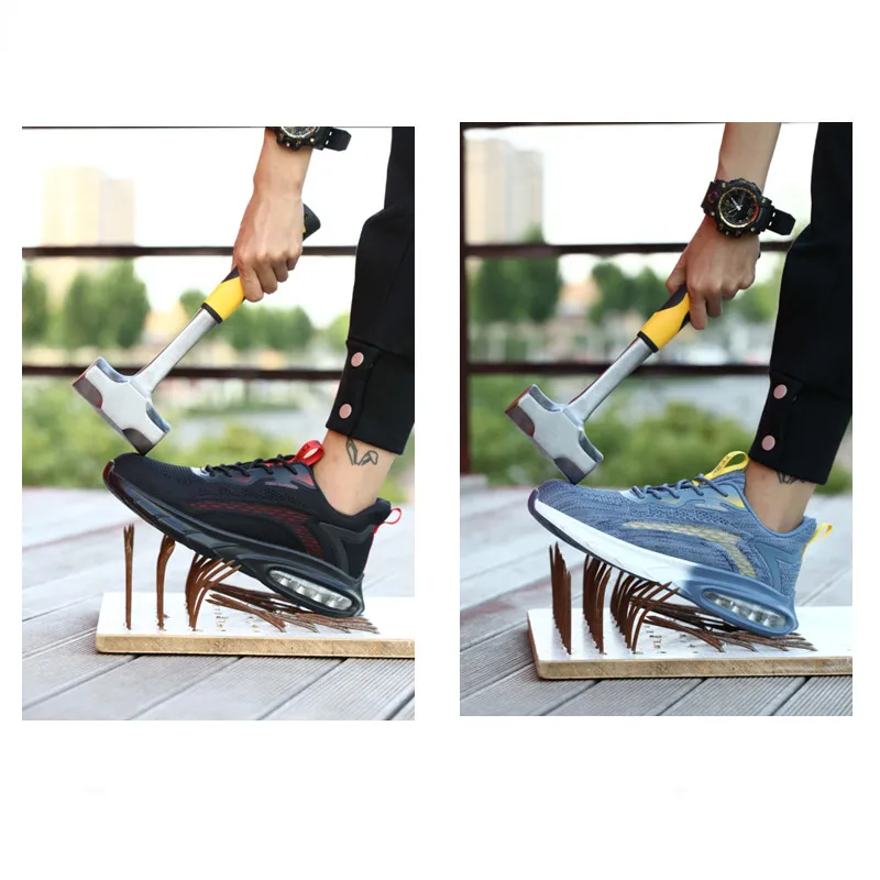 Industrial Safety Shoes With Steel Toe Cap Indestructible Cushion Work Shoes for Men Protective Security Boots Women Footwear safety shoes,men shoes