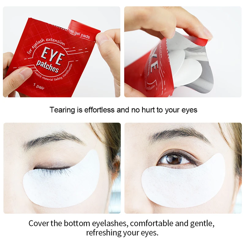 NAGARAKU Eyelash Extension Eyepads Gel Eyepads Hydrogel Eyepatch Under Set High Quality Lint Free Makeup Tools eyelash patches eyelash pads eyelash accessories eyelash extension supplies eye patches