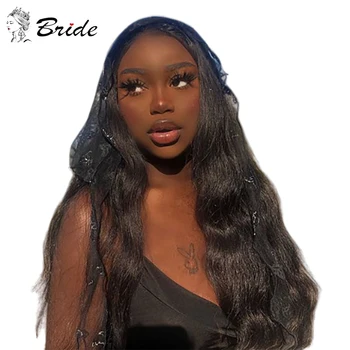 

BRIDE 24in Wavy Wigs Natural For Black Women Snythetic With Wig Hat Fiber Hair Blonde Black Extension Wig Cosplay Daily Party