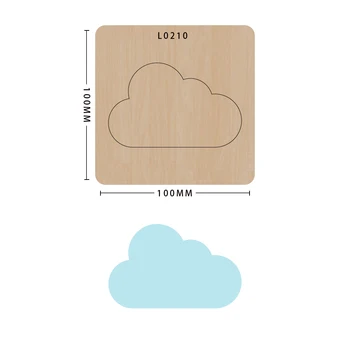 

Weather knife mold wood mold decoration, model L0210, suitable for common die cutting machines on the market