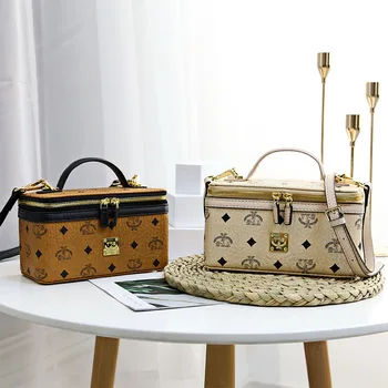 

New Style Fashion Small Square Bag Hand Crossbody Bag Cute Ladies' Bag Makeup Storage Bag