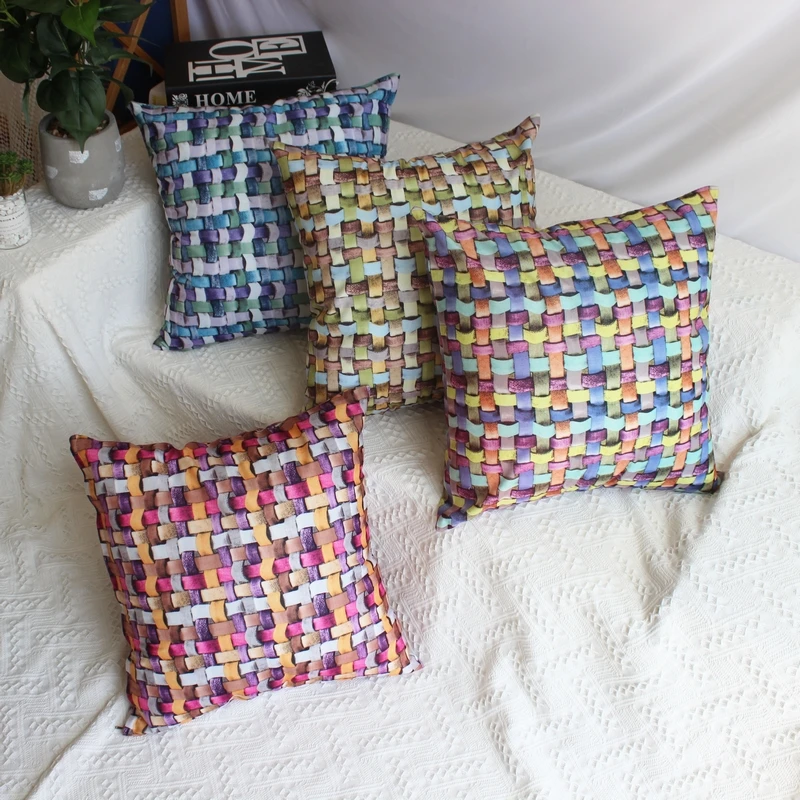 

Free shipping 3D effect Double printing cushion sofa home decor pillowcases Visual Deception