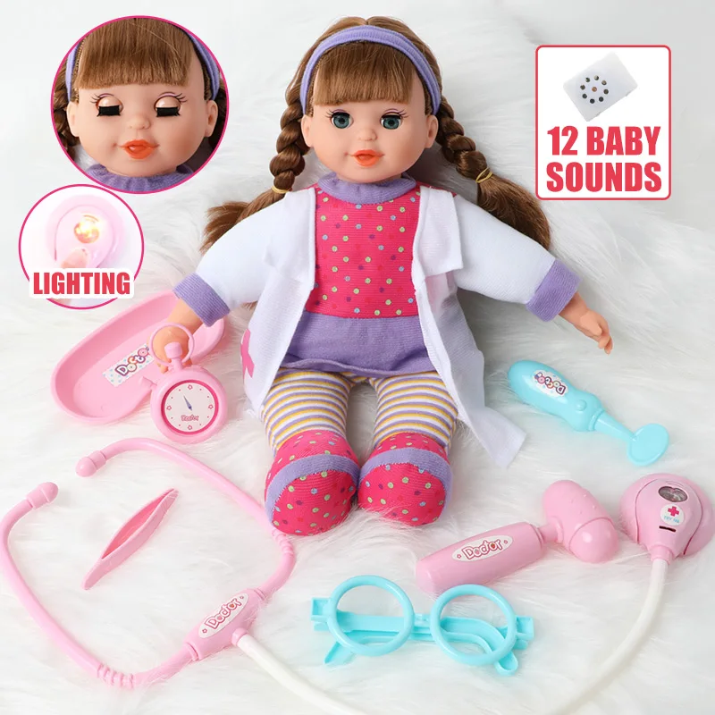 14 дюймовая кукла Bebe reborn медицинский набор игрушек 36 см реалистичные мягкие