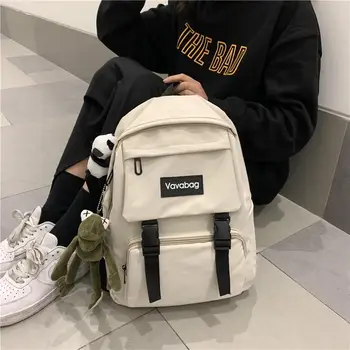 

Bag For Girl Backpack Female Waterproof Women 2020 Bag Laptop Black Fabric Bag-Backpack Women'S Teen Backpacks Girls