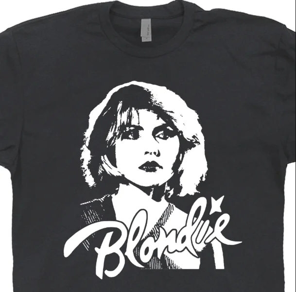 Редкие Blondie винтажные футболки крутые 80S M en Размер S L Xl 234Xl P911|Футболки| |