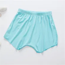 Удобные тонкие детские шорты из обработанной вискозы для мужчин и женщин; эластичная верхняя одежда для мужчин; tal plan