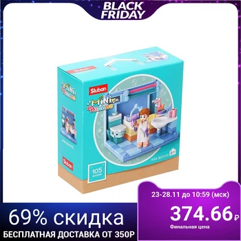 

Bathroom constructor, 105 parts