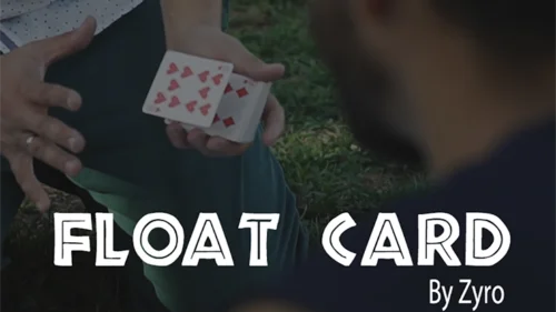 FLOAT CARD(Gimmicks and Online Instructions) by Aprendemagia Card Magic Tricks Illusions Street Magic Props Funny Magician Card