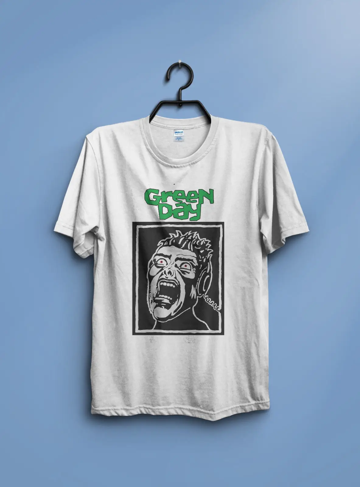 Зеленый день 90s Basket Case 1994 Американский панк Рок лучшая рубашка размер США Reprint