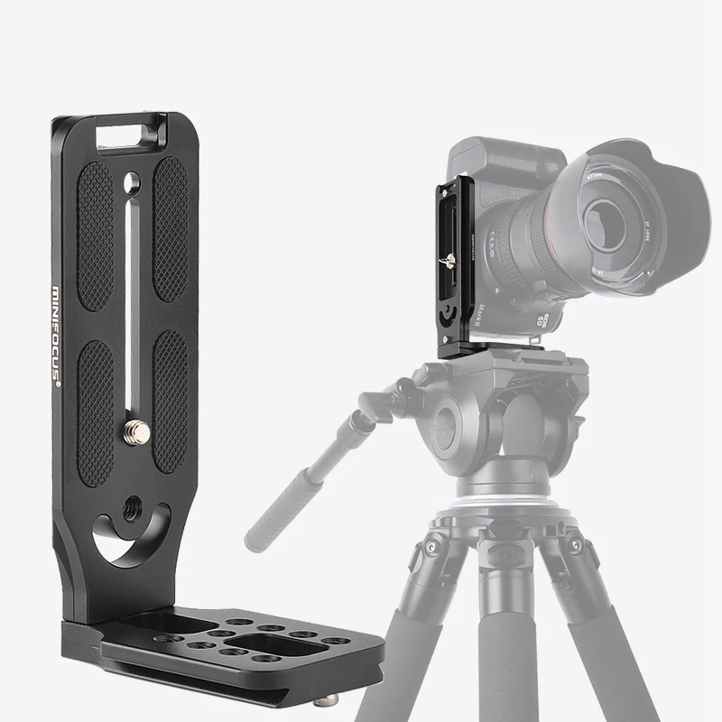 L-образный кронштейн для камеры, быстросъемная пластина, вертикальная подставка для видеосъемки, универсальный держатель для DSLR камеры, l-кронштейн для Arca Swiss DSLR