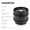 Kamlan 50mm f1.1II APS-C Large Aperture Manual Focus Lens for CanonEOS-M Sony E Fuji X M43 Mount Mirrorless Cameras 2