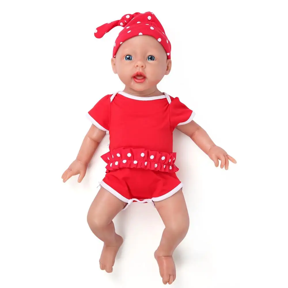 IVITA WG1515 50см 3960г Реалистичные мягкие силиконовые реборн куклы младенцы|doll toys|reborn