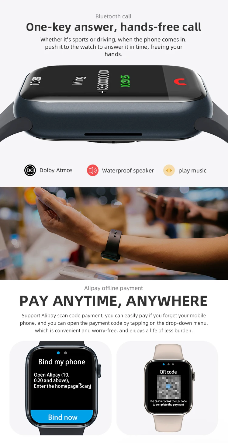 Smartwatch Series 7 HW37 Smart Watch Dial Call Waterproof Countdown Blood glucose measurement Fitness Band PK HW22plus W26 IWO13