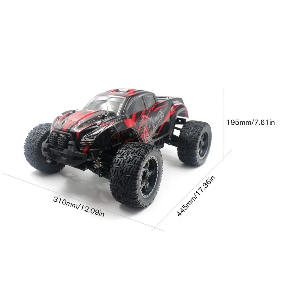 

1035 1:10 2.4G 4WD RC Crawler Car Brushless Remote Control Big Foot Off-road Vehicle Model RTR Toy For Kids Gift