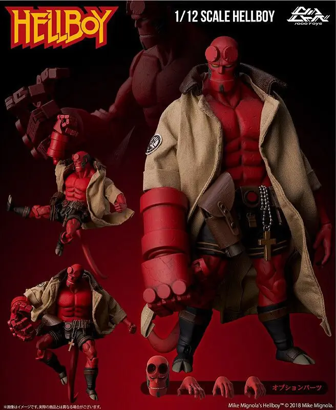 Темная лошадка RDA комиксов Hellboy кино фигурка 1/2 весы рисунок Хеллбой 1000 игрушки