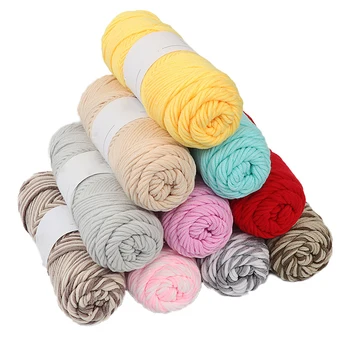 

100g / set Combed Handmade Lover Cotton Yarn for Knitting Cotton Quality Thread For Cardigan Scarf Suitable for Woman