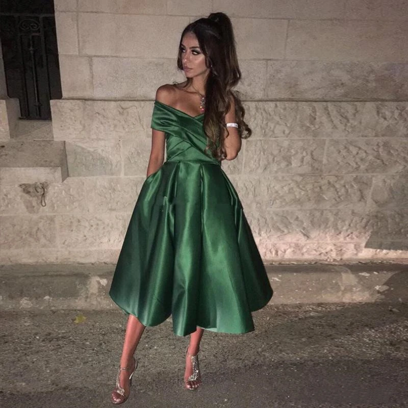 Prom Dresses Short Green Dresses For Party Elegant Short Green Dress