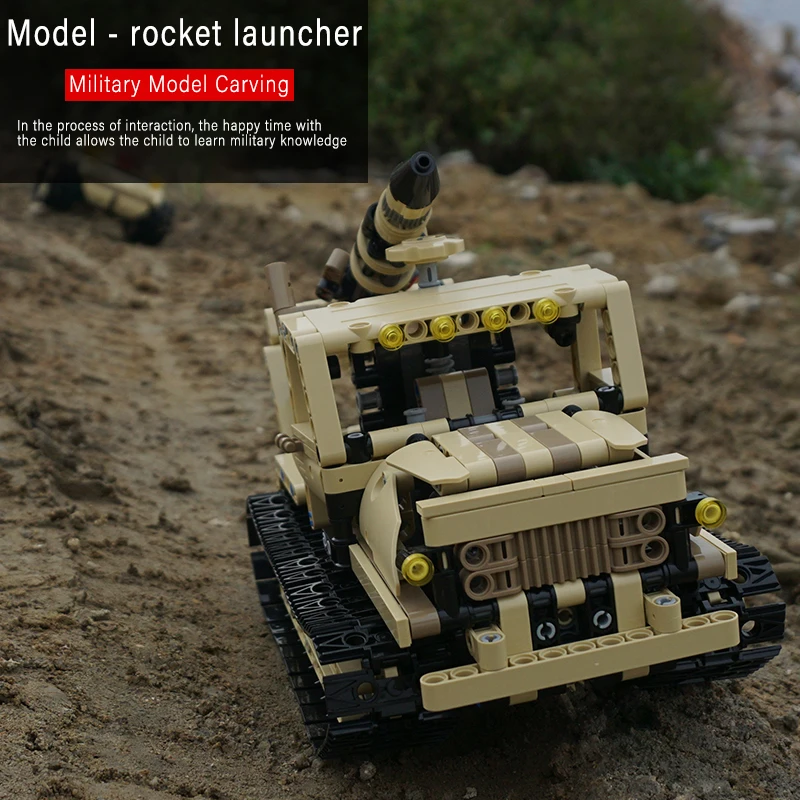 

RC Tank Building Blocks Model Military Series RC Car Set Educational Toys Small Particle Bricks Compatible Building Blocks Toys