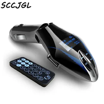

Car Mp3 Player Wireless FM Transmitter 3 Colors LCD Screen Car Audio MP3 Player Music Player FM Modulator With Remote