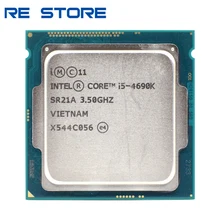 Se Intel Core i5 4690K 3,5 GHz 6MB Socket LGA 1150 Quad-Core procesador de CPU SR21A