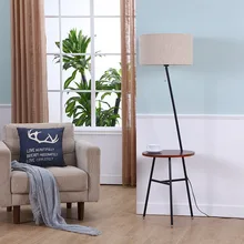 Nordic в простом стиле современный торшер Чай столик торшер Гостиная Торшеры в спальню для Гостиная Led E27 с пневматическим амортизатором