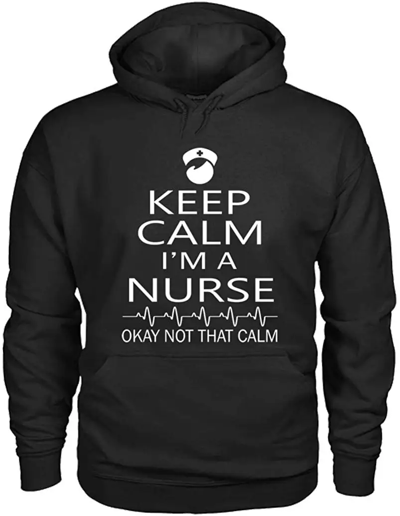 TSDFC Keep Calm I'm A Nurse толстовки забавное сердце медсестры |
