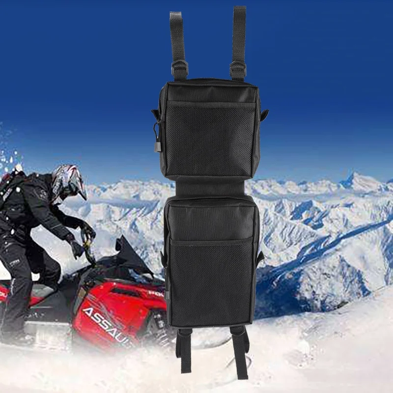 

2pcs/set Waterproof Cargo Storage Hunting Fenders Side Bags ATV Tank Saddle Bags UTV 4-Wheeler Universal Motorcycle Mudguard Pou