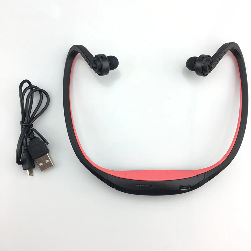 FOOVDO S9 Bluetooth Earphone Sport Wireless Headphone Support TF SD Card Headset Music Earbuds with Microphone For iPhone Xiaomi