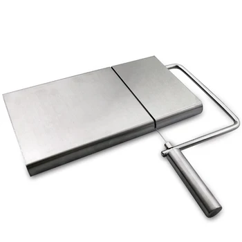 

Easy Clean Slicer Stainless Steel Butter Wire Eco-friendly Cutter Cheese Handle Kitchen Utensil