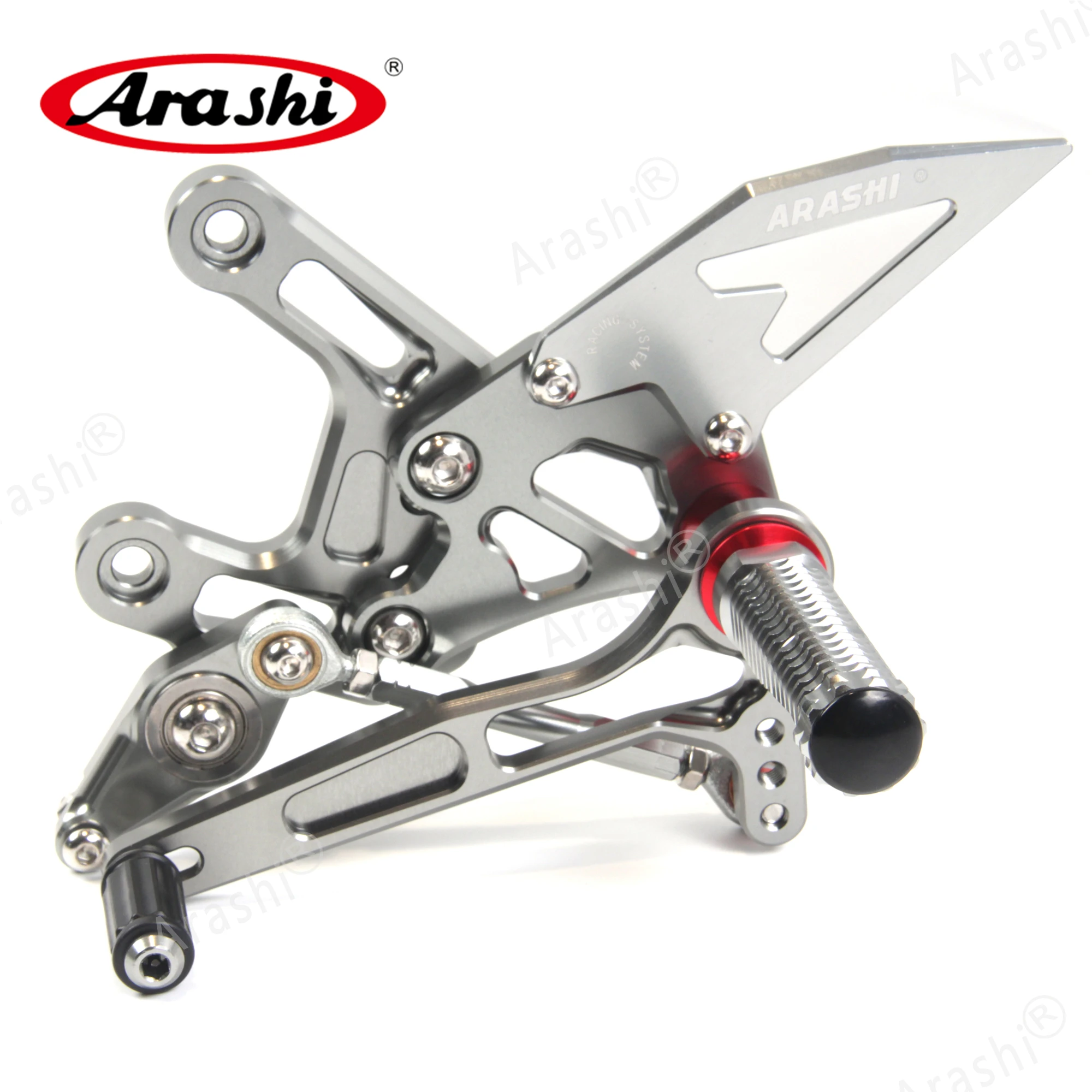 Arashi Мотоцикл с ЧПУ Регулируемая подножка подножки педали для KAWASAKI ZX1000 ZX 1000/ABS QS аксессуары