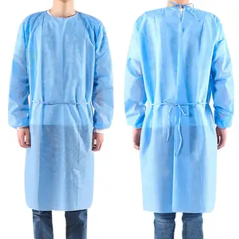 

20PCS Disposable Non-woven Protective Clothing Dustproof Cover Up Isolation Gown Clothes Workplace Protection ppe suit