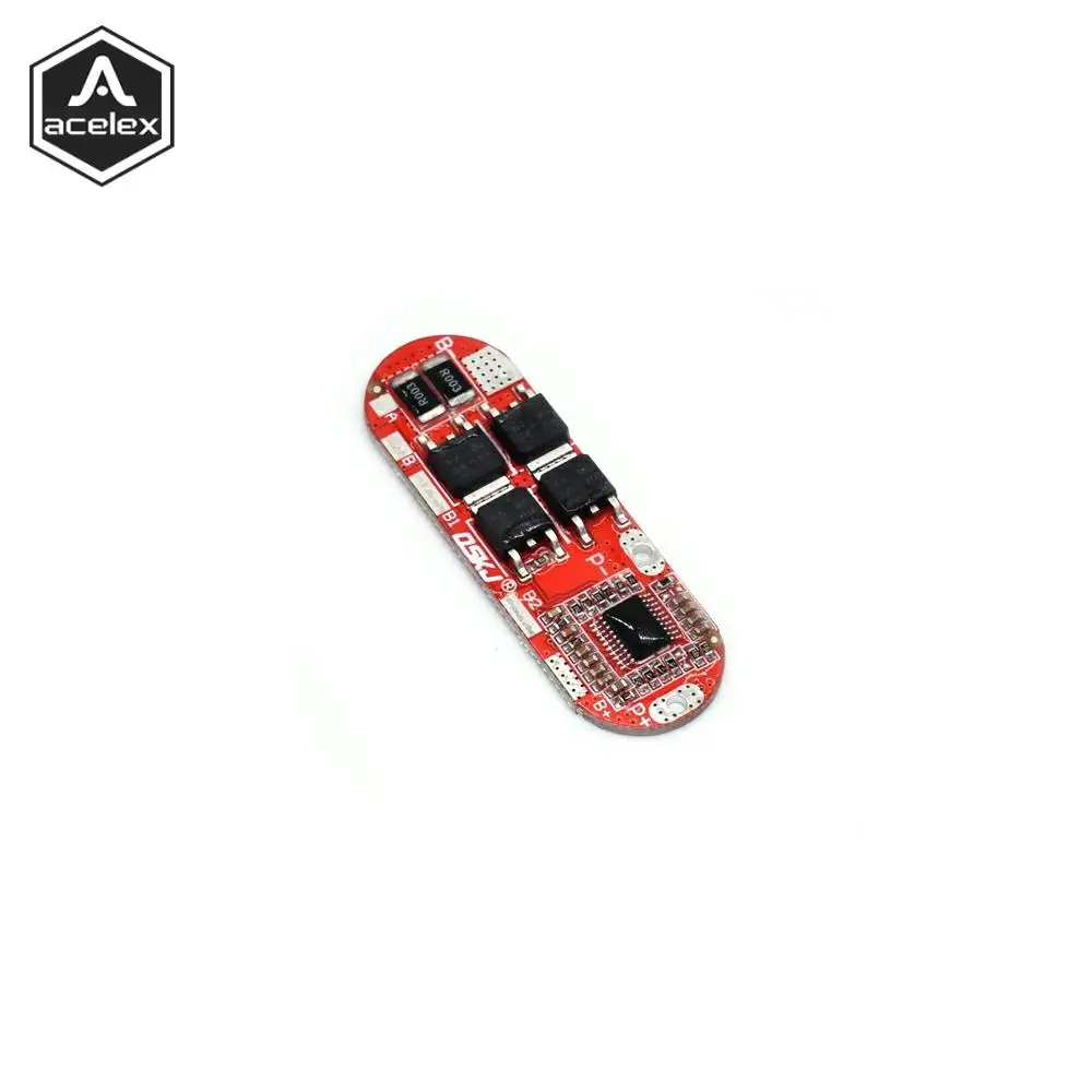 Bms 1s 2s 10a 3s 4s 5s 25a Bms 18650 Li-ion Lipo Lithium batterie Protection Circuit imprimé Module Pcb Pcm 18650 Lipo Bms chargeur ► Photo 3/6