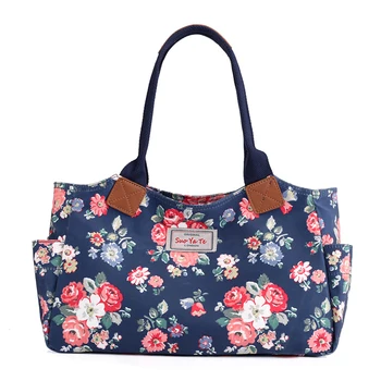 

LKEEP keychain New Blue Harajuku waterproof nylon handbag ladies bag one shoulder bag cross-body school bags Handbags mom