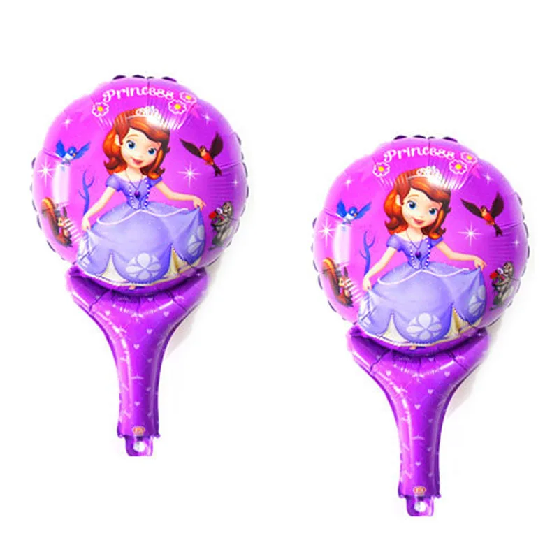 20pc hand sofia 20 шт./лот) вечерние воздушные шары ручной аплодисмент Человек-паук Лайтер динозавр spogebob Белль Рапунцель Эльза Белоснежка Русалка воздушный шар - Цвет: 20pc hand sofia