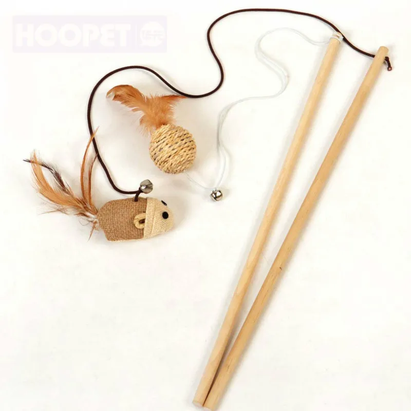 1pcs Mouse Shape Pet Cat Cute Toy Funny Baton Stick Interactive Kitten Puzzle | Дом и сад