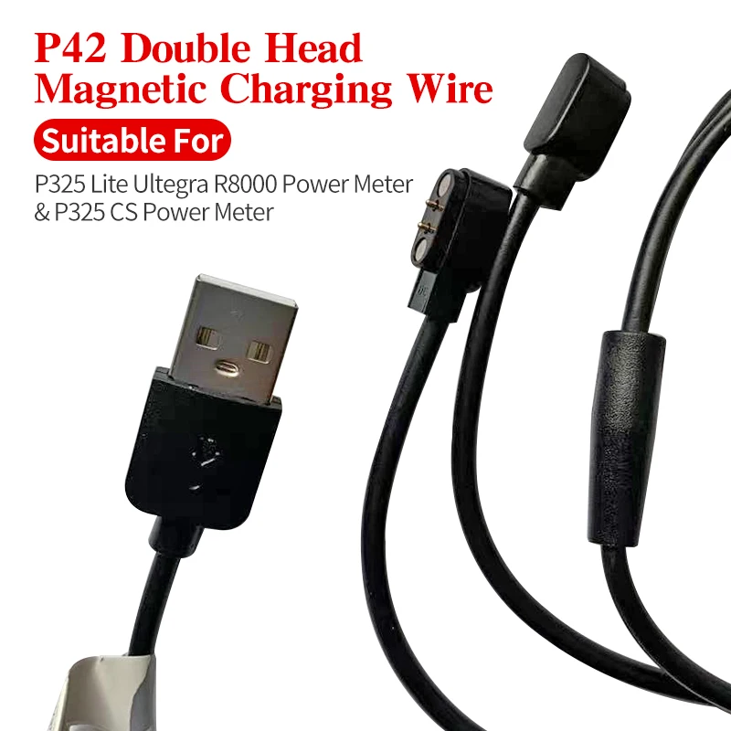 Magene-デュアルヘッド磁気充電ケーブル,クランクパワーメーター,p325