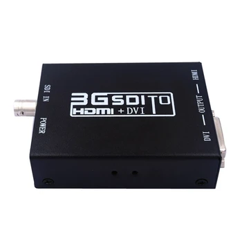 

FULL-NK-A8 3G SDI to HDMI / DVI Converter 5W 1080P HD Video SD-SDI HD-SDI 3G-SDI Signals(EU Plug)