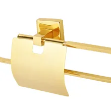 Берил латунь с золотой крышкой бумажное полотенце держатель-Mabello