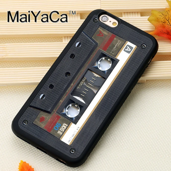 MaiYaCa Ретро золотые кассетные Печатные Чехлы для мобильных телефонов iPhone 11 Pro MAX X XR