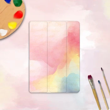 

Girl Love Watercolor Magnet Flip Cover For iPad Pro 9.7 11 air 10.5 10.2 12.9 Mini4 5 2019 2020 Tablet Case Great Holiday Gift