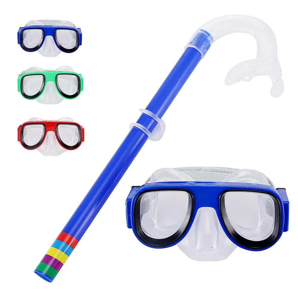 

1 Set Snorkeling Swimming Diving Children Goggles Flippers Kids Scuba