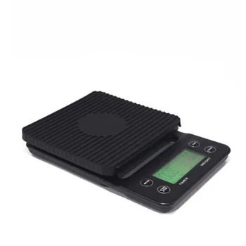 

Drip Coffee Scale With Timer Portable Electronic Digital Kitchen Scales LCD ABS Accurate Weighing Hand Making Coffee